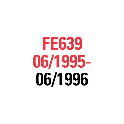 FE639 06/1995-06/1996